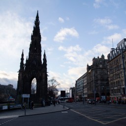 Climbing The Scott Monument